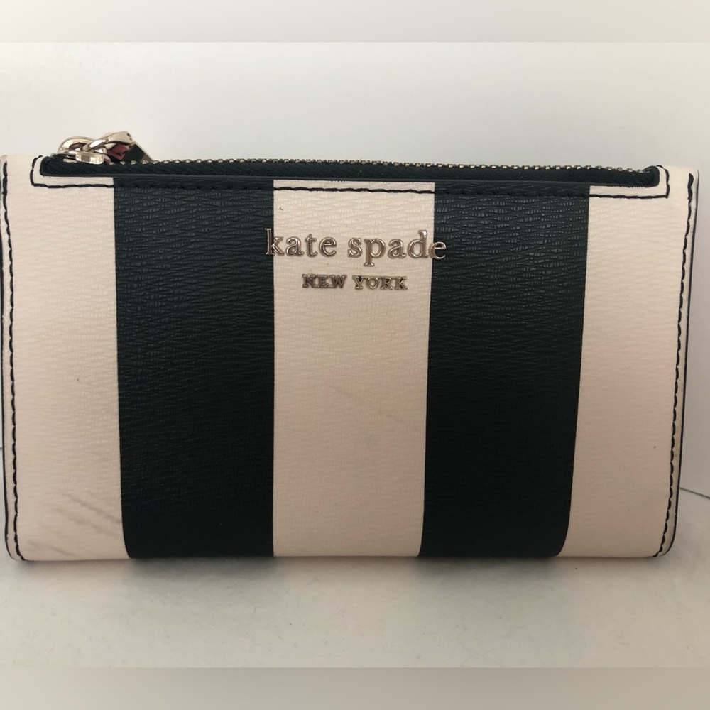 Kate Spade Wallet Bifold Spencer Stripe